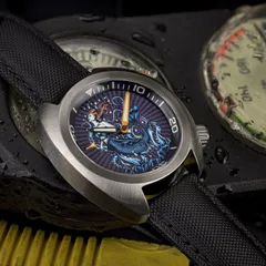 Ocean Crawler Great Lakes Diver, Mermaid Dial