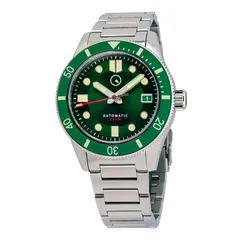 Islander Bayport 40mm with green dial and green ceramic bezel on H-link bracelet