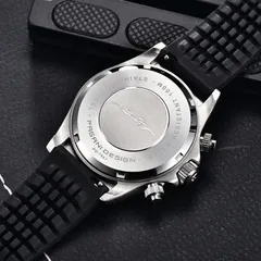 Pagani Design PD-1687 solid caseback engraved "PD-1687" and "Water resistant 100M"