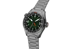 Tsao Baltimore Balt-Pilot Worldtimer Dark Emerald