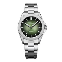 Addiesdive AD2080 with green gradient striped dial