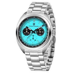Pagani Design PD-1782 with sky blue dial on steel bracelet