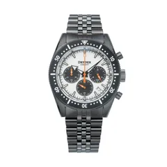 Dryden Chrono Diver Gen 2, PVD Panda Orange, gunmetal PVD case