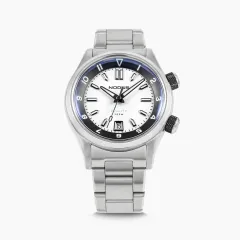 Nodus Duality II Unity White, 12-hour internal bezel