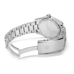Traska Commuter 38 solid caseback and bracelet with push-button clasp