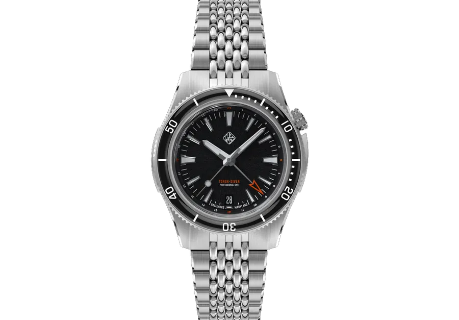 Tsao Baltimore Steel Torsk-Diver Pro GMT 39 Onyx Black