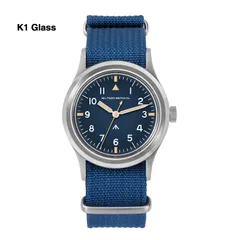 Militado ML14 V2 (VH31, K1), Blue dial, on blue nylon strap