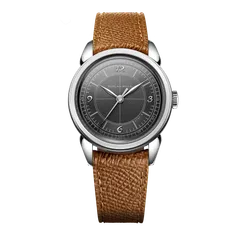Furlan Marri Cornes de Vache Grey Sector ref. 2145-A on caramel leather strap