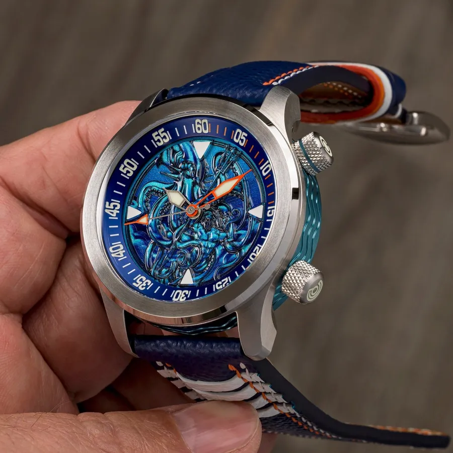 Ocean Crawler Kraken vs. Neptune, Blue/Blue