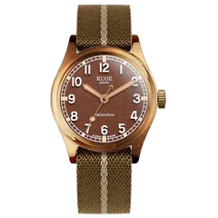 KUOE Old Smith 90-002 38mm Bronze, Brown