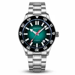Aquatico Atlas Tritium with fumé green dial