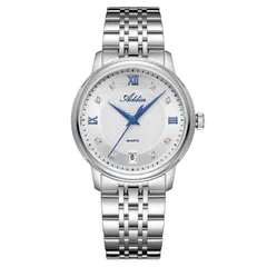 Addies AW25913 with blue hands and Roman numerals