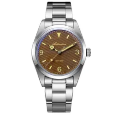 Addiesdive AD2096 with brown dial and cream C3 lume