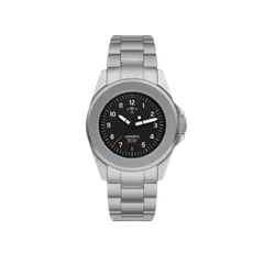 Unimatic Modello Quattro UT4-GMT on the sandblasted steel bracelet (UT4-GMT-UBR set)