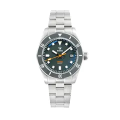 Raven Trekker, gloss grey dial with grey ceramic bezel
