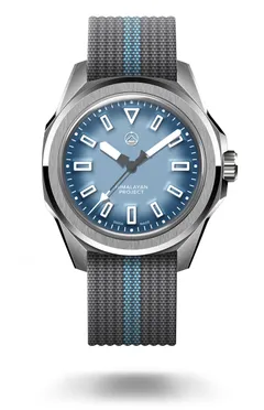 Ocean To Orbit Himalayan Project Gokyo Blue, light blue dial