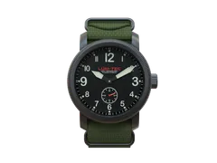 Lüm-Tec Super Combat B5 render on an OD green nylon strap
