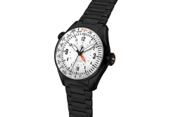 Tsao Baltimore Balt-Pilot Worldtimer DLC Polar White
