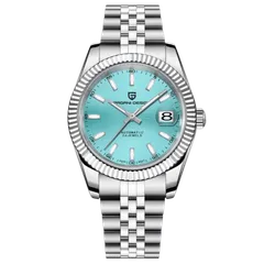 Pagani Design PD-1645 with turquoise dial on Jubilee bracelet