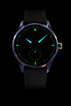 Zelos Skyraider 40 Skeleton Ti-Damascus lume shot