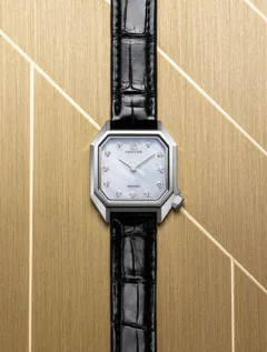 March LA.B Lady Mansart Diamants Nacre Acier