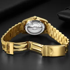 Cadisen C8223 display caseback and fold-over clasp