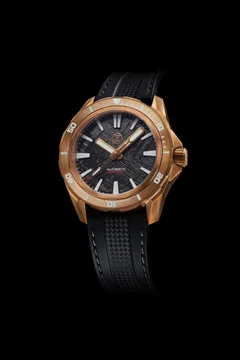 Zelos Swordfish Bronze 300m Diver NH35, meteorite dial and bronze bezel