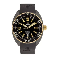 Ocean Crawler Core Diver, Solid 18K Gold Black DLC