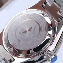 Tactical Frog 62MAS Diver solid engraved case back