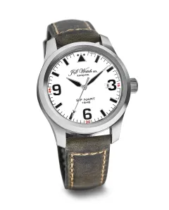 JS Watch Co. Reykjavik Sif N.A.R.T. 1948 White