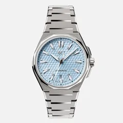 Christopher Ward The Twelve 40mm Ti, Glacier Blue on titanium bracelet