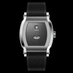 MAEN Grand Tonneau Jump Hour M8.1.2 with anthracite black dial