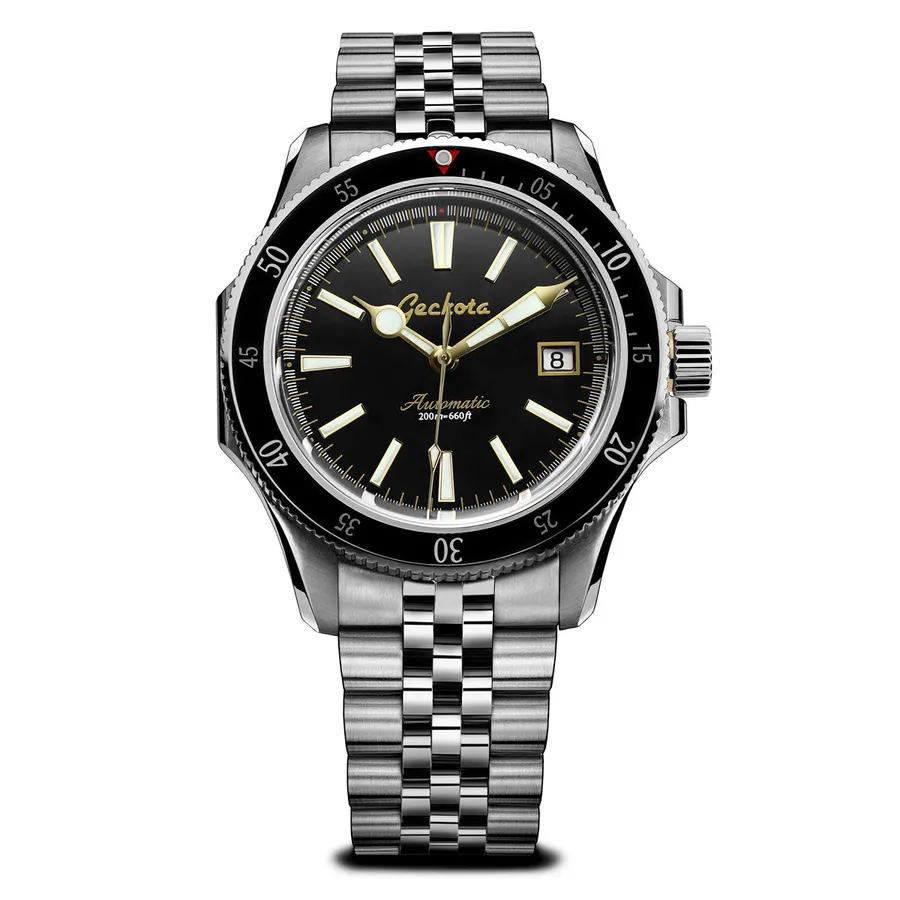 Geckota Sea-Hunter Black Bezel