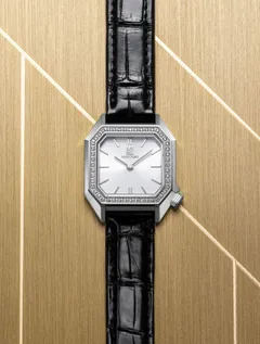 March LA.B Lady Mansart Diamants Acier, diamond-set bezel