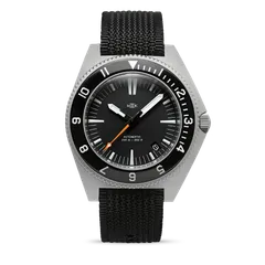 MKII Paradive Gen 3 Type XIII Date with 12-hour acrylic bezel on a black Nytex strap