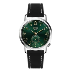 KUOE Old Smith 90-007, Green, on cordovan leather strap