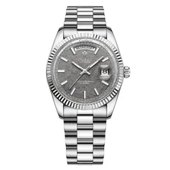 Cadisen C8215 with grey meteorite-pattern dial