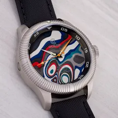 Ocean Crawler Champion Diver, Fordite Unique Piece RaceTrack Racer