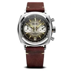 Geckota Chronotimer Chronograph Brown Fumé
