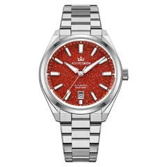 AddiesKIN K010 with red goldstone dial