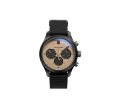 echo/neutra Averau Ceramic Chrono with sand dial and black sub-dials