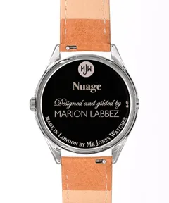 Mr Jones Nuage caseback engraved "Designed and gilded by Marion Labbez"