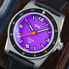 Isotope Hydrium Pro NSFW Purple, purple dial