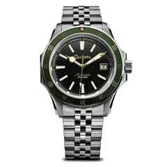 Geckota Sea-Hunter Jade Green Bezel