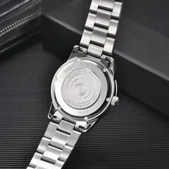 Pagani Design PD-1731 screw-down caseback engraved PD-1731, water resistant 100M