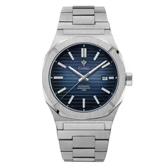 Cadisen C8200 with blue gradient striped dial