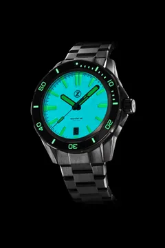 Zelos Swordfish 40mm Ti Frost lume shot