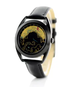 Mr Jones Paper Crane Limited Edition, three-quarter view of the black-finished case