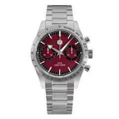 San Martin SN0103-G-JS with matte red dial