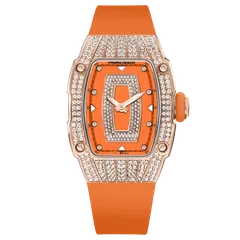 Pagani Design PD-YS013 with orange dial and rose-gold-tone case